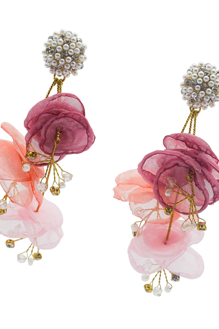 Alamour The Label Earrings Emilita Pink Petal Earrings Emilita Pink Petal Earrings | Afterpay | Klarna | Zip Pay