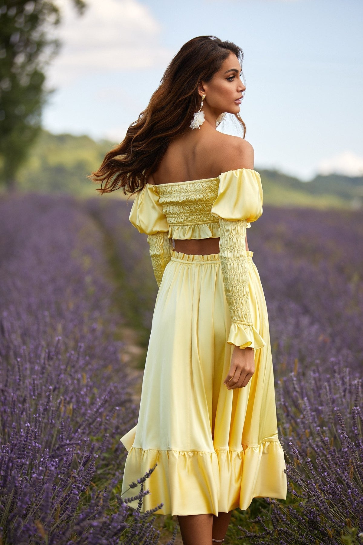 Alamour The Label Sets Lola Set Lola Satin Long Sleeve Two-Piece Set | Afterpay | Klarna | Zip Pay