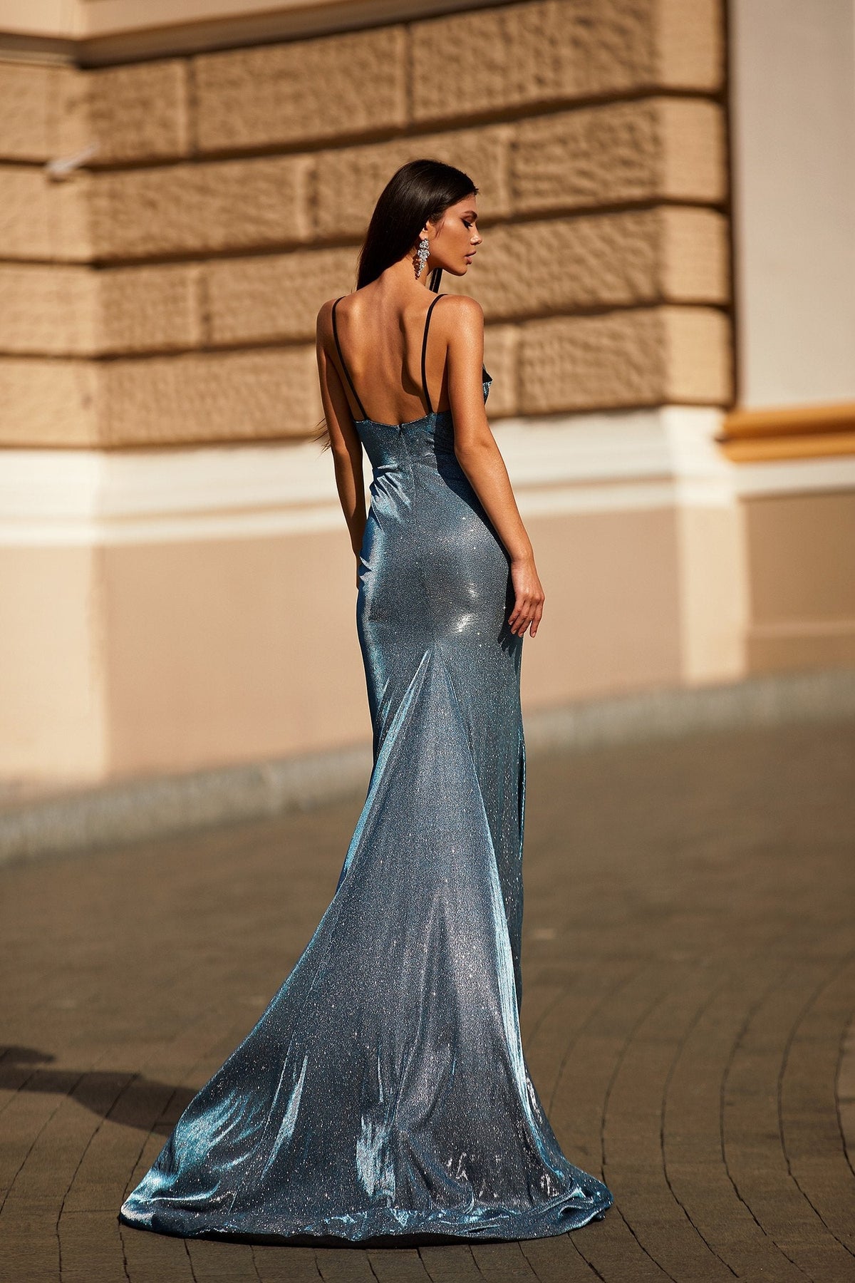 Euphoria Shimmering V Neck Gown | AfterPay | Klarna | Zip Pay L Euphoria Shimmering V Neck Gown | AfterPay | Klarna | Zip Pay L