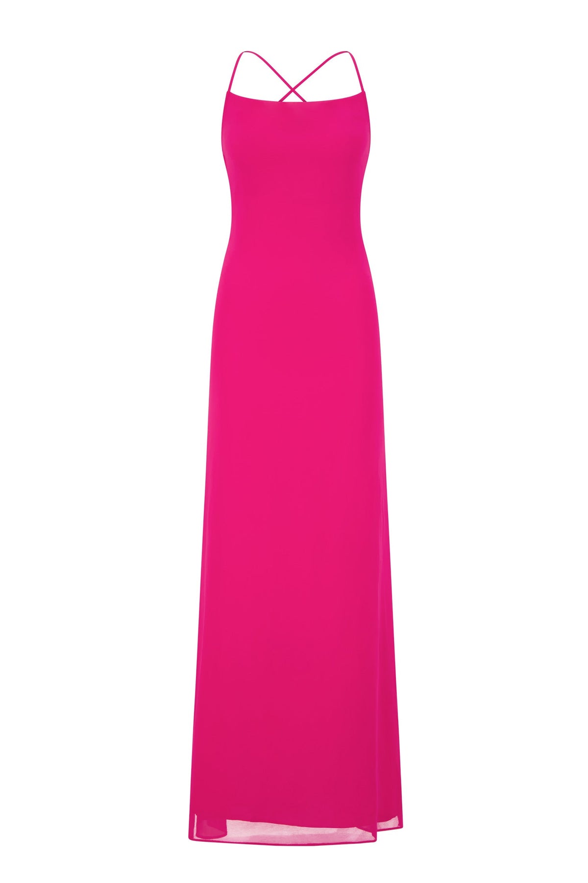 Jiana Hot Pink Chiffon Maxi Dress | AfterPay | Klarna | Zip Pay XXS Jiana Hot Pink Chiffon Maxi Dress | AfterPay | Klarna | Zip Pay XXS