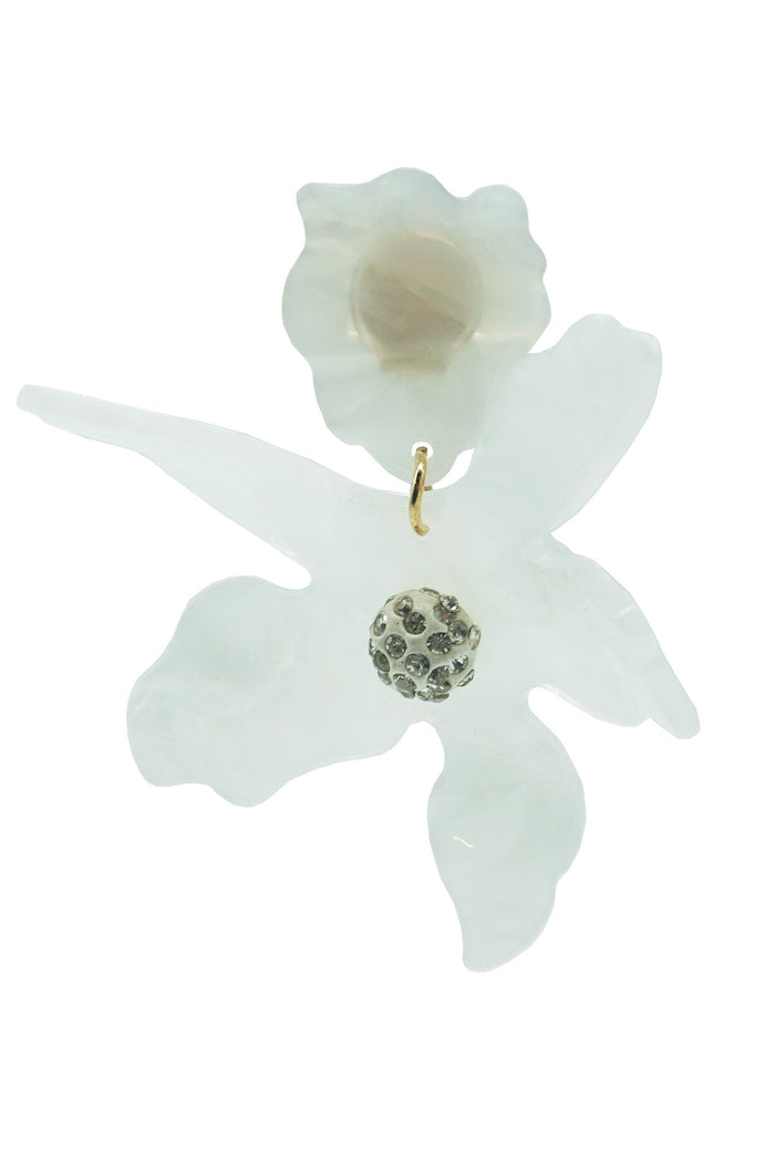 Alamour The Label Earrings Adella White Flower Earrings Adella White Flower Earrings | Afterpay | Klarna | Zip Pay