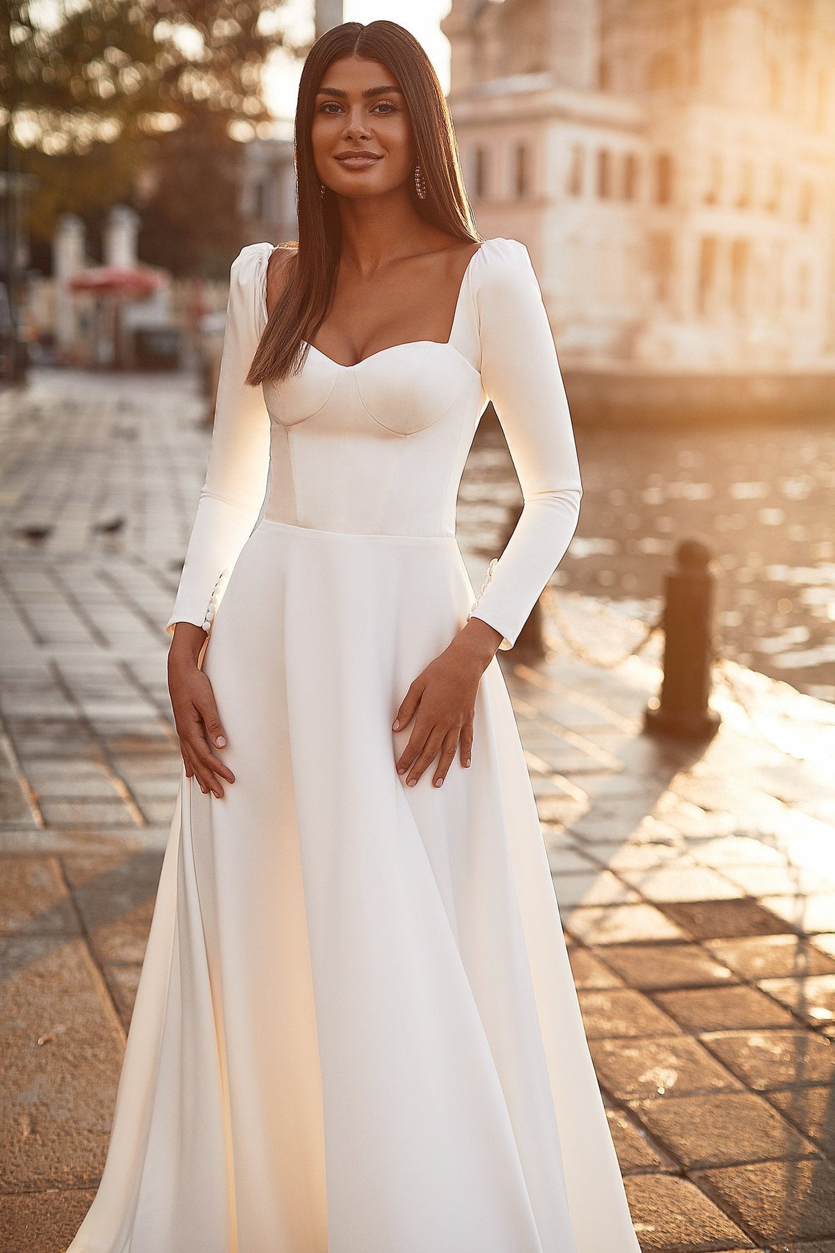 Lale Matte Satin Bridal Gown | Afterpay | Klarna | Zip Pay A&N Luxe Label Lale Matte Satin Bridal Gown | Afterpay | Klarna | Zip Pay A&N Luxe Label