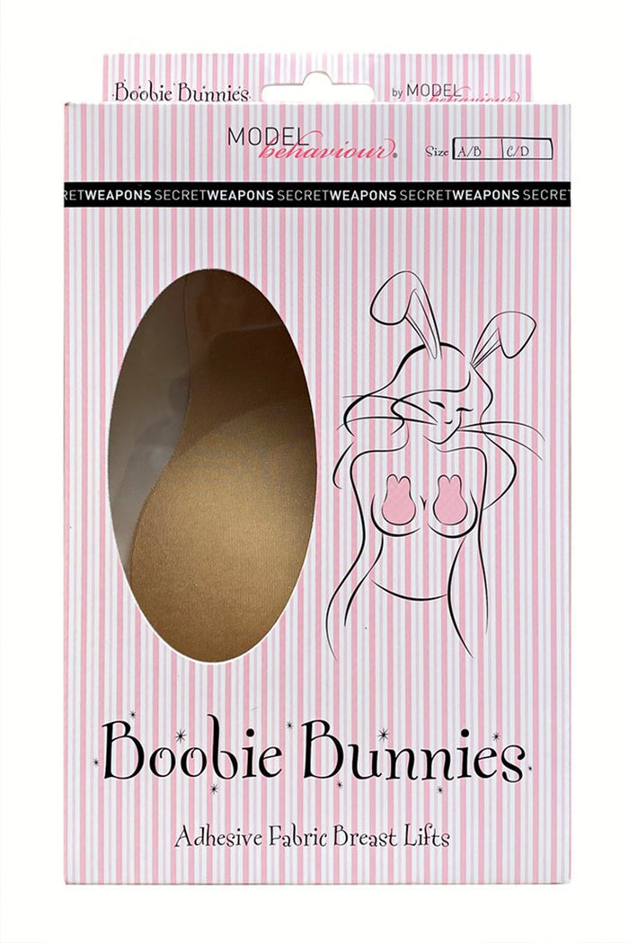Model Behaviour Intimates Boobie Bunnies - Fabric Breast Lifts Boobie Bunnies Super Light Adhesive Fabric Breast Lifts | Afterpay