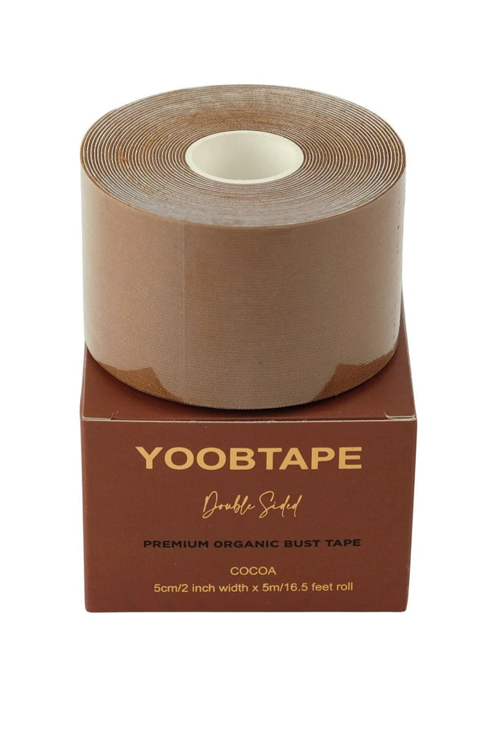 YOOBTAPE Premium Double Sided Bust Tape - Cocoa