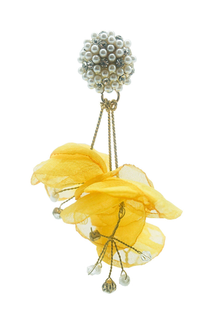 Alamour The Label Earrings Emilita Yellow Petal Earrings Emilita Yellow Petal Earrings | Afterpay | Klarna | Zip Pay