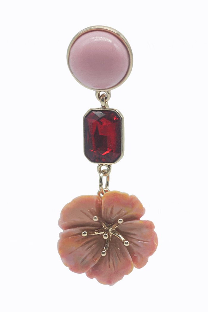 Alamour The Label Earrings Malenya Multicoloured Flower Drop Earrings Malenya Multicoloured Flower Earrings | Afterpay | Klarna | Zip Pay