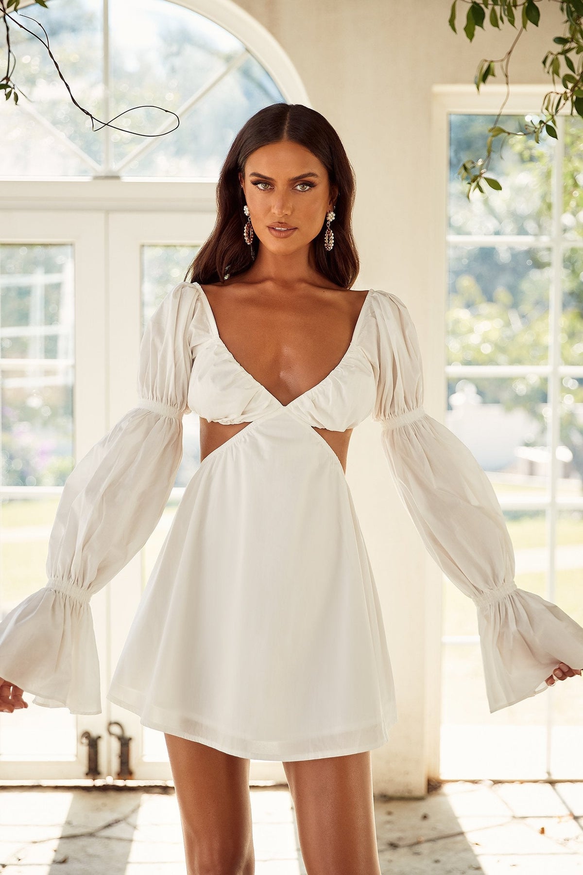 Alamour The Label RTW Mini Dress Katerina Dress Katerina Puff Sleeves Mini Dress | Afterpay | Klarna | Zip Pay