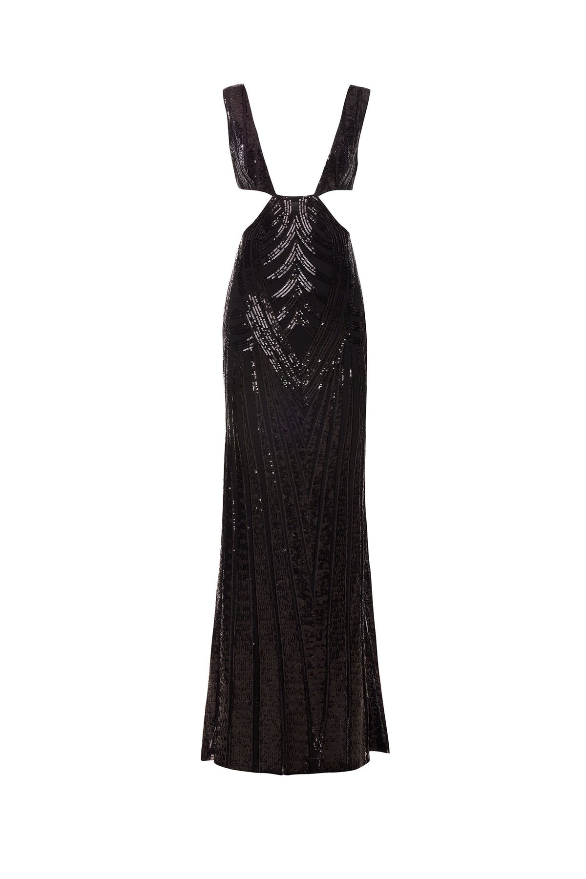 Alamour Made-To-Order MTO Sequin Doruntina - Black Doruntina Black Sequin Gown | Afterpay | Laybuy | Klarna | Zip Pay
