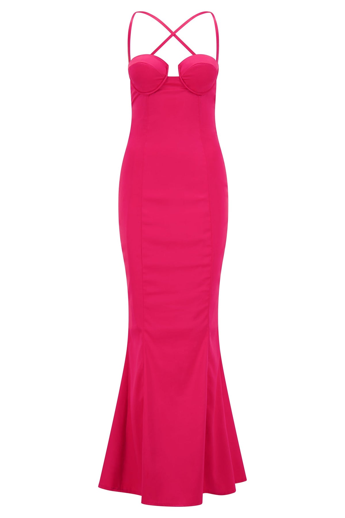 Adrienne Pink Maxi Dress