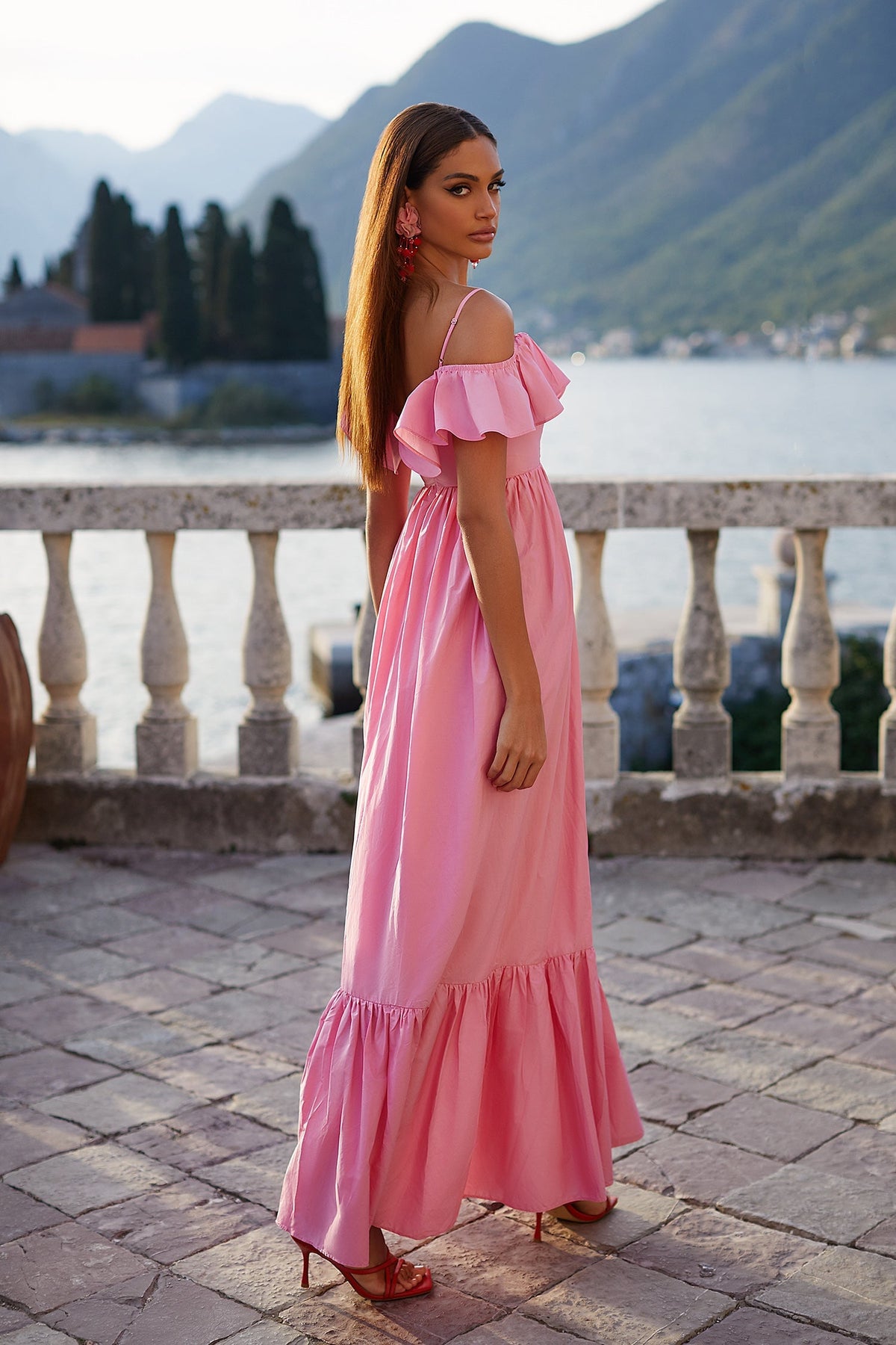 Alamour The Label RTW Maxi Dress Halima Dress Halima Pink Poplin Maxi Dress | Afterpay | Klarna | Zip Pay