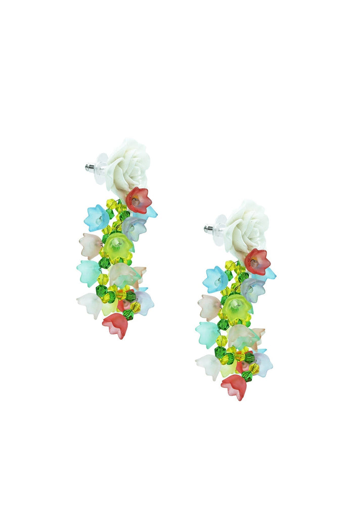 Alamour The Label Earrings Elodie Multicoloured Statement Earrings Elodie Multicoloured Statement Earrings | Afterpay | Laybuy