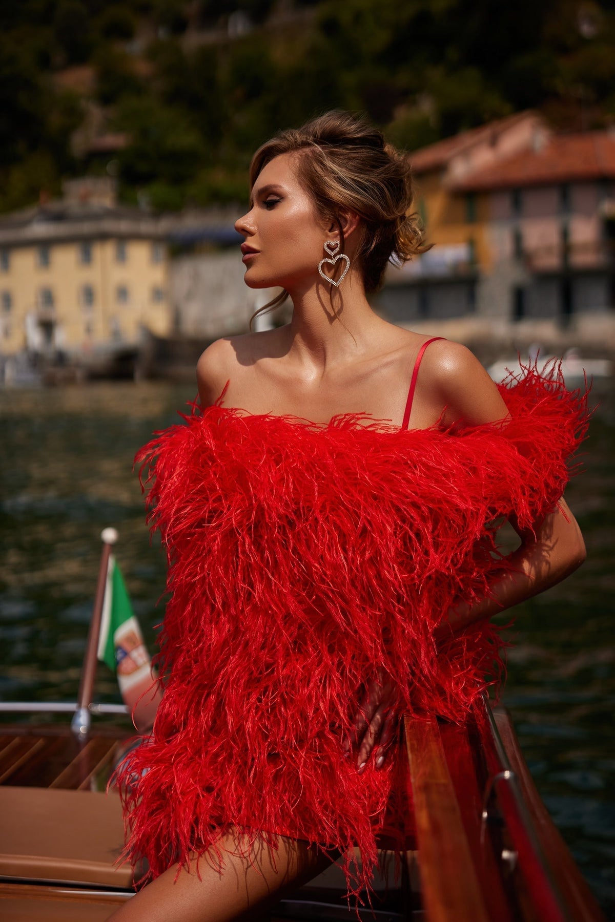 Vanna Red Feather Mini Dress | Afterpay | Klarna | Zip Pay A&N Luxe Label Vanna Red Feather Mini Dress | Afterpay | Klarna | Zip Pay A&N Luxe Label