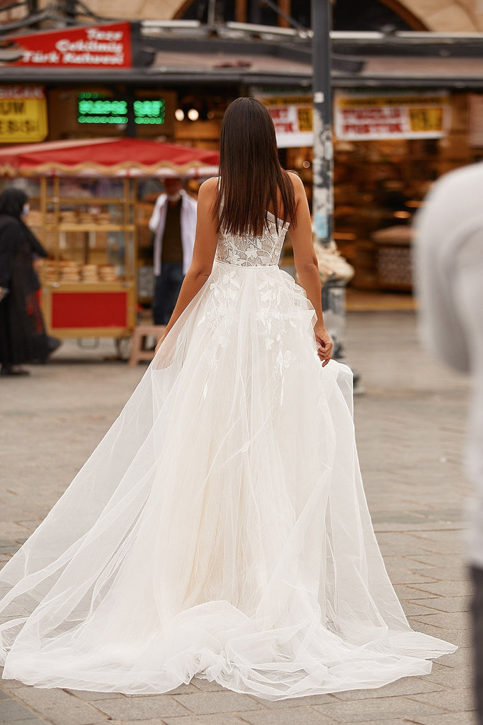 Alamour Made-To-Order MTO Bridal Berna Gown Berna One-Shoulder Lace Gown | Afterpay | Klarna | Zip Pay