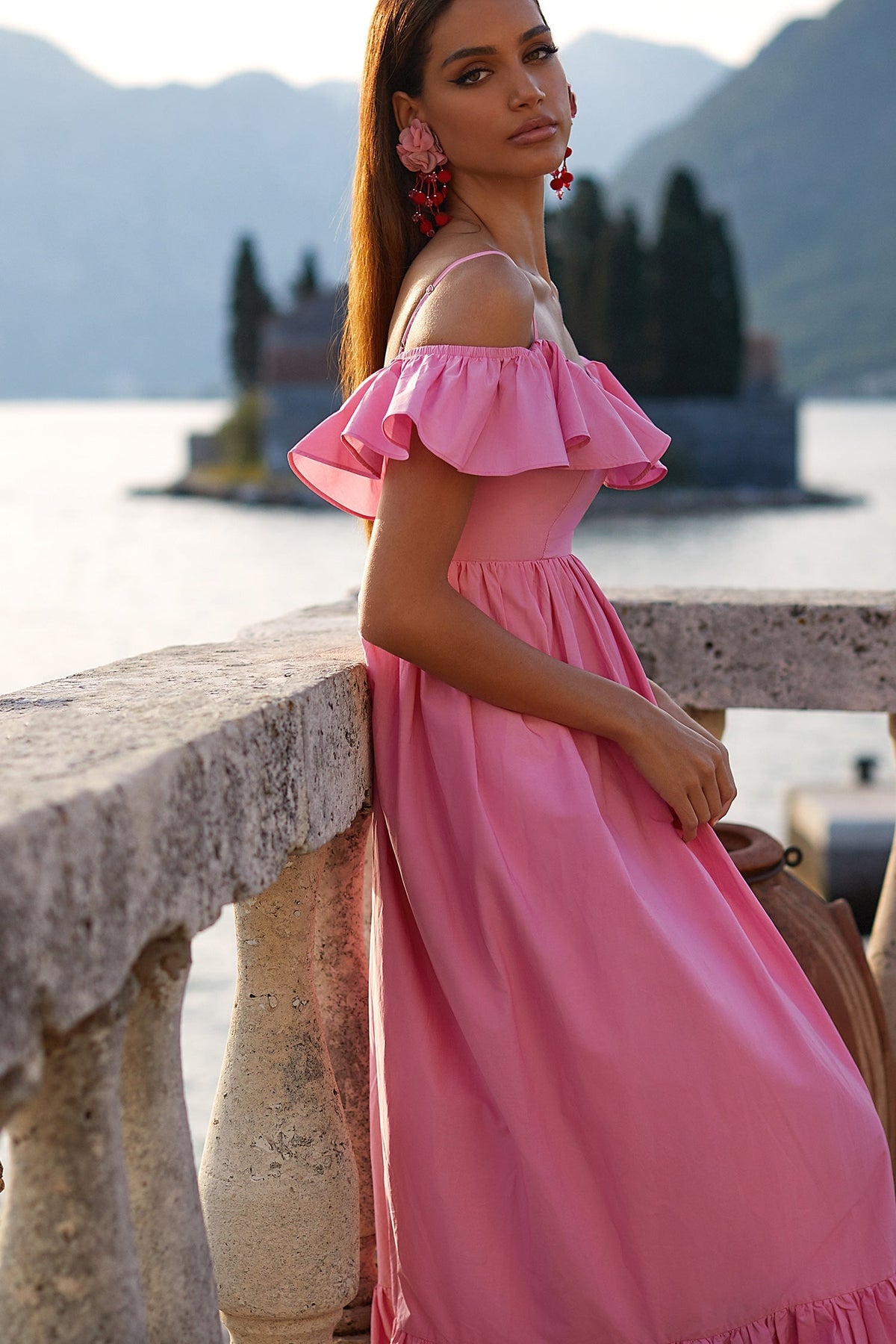 Alamour The Label RTW Maxi Dress Halima Dress Halima Pink Poplin Maxi Dress | Afterpay | Klarna | Zip Pay