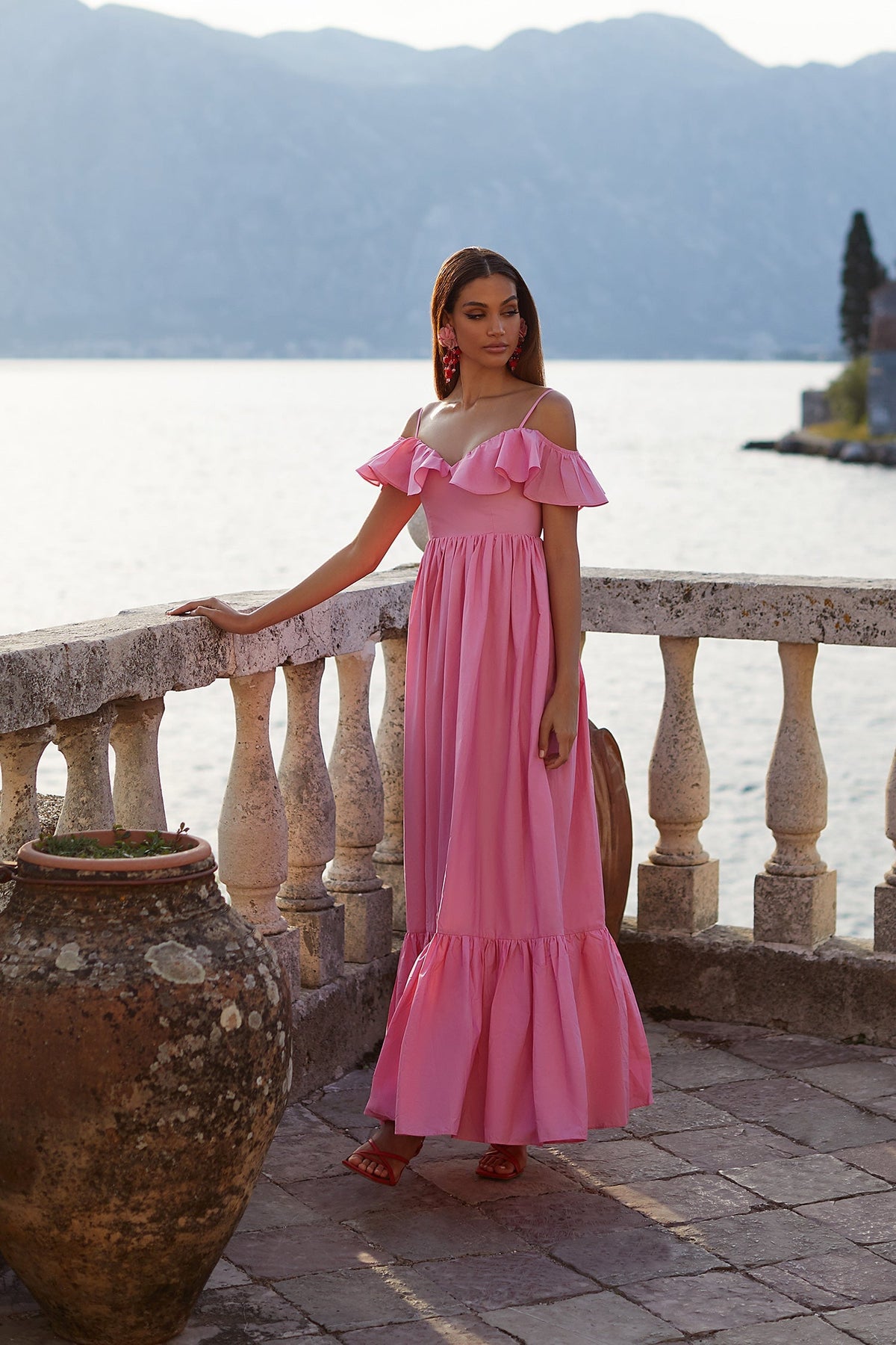 Alamour The Label RTW Maxi Dress Halima Dress Halima Pink Poplin Maxi Dress | Afterpay | Klarna | Zip Pay