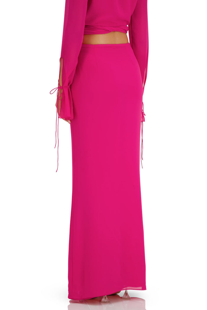 Alamour The Label Skirts Isabella Skirt Isabella Pink Chiffon Skirt | Afterpay | Klarna | Zip Pay