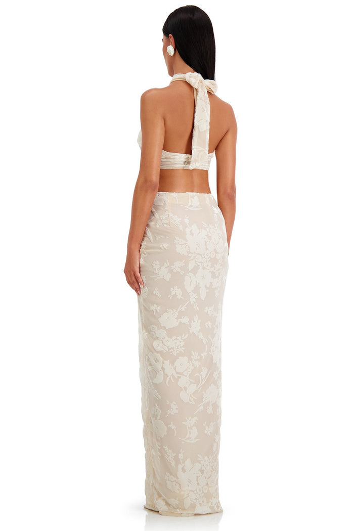 Alamour The Label Sets Celestina Set Celestina White Devore Set | Afterpay | Klarna | Zip Pay