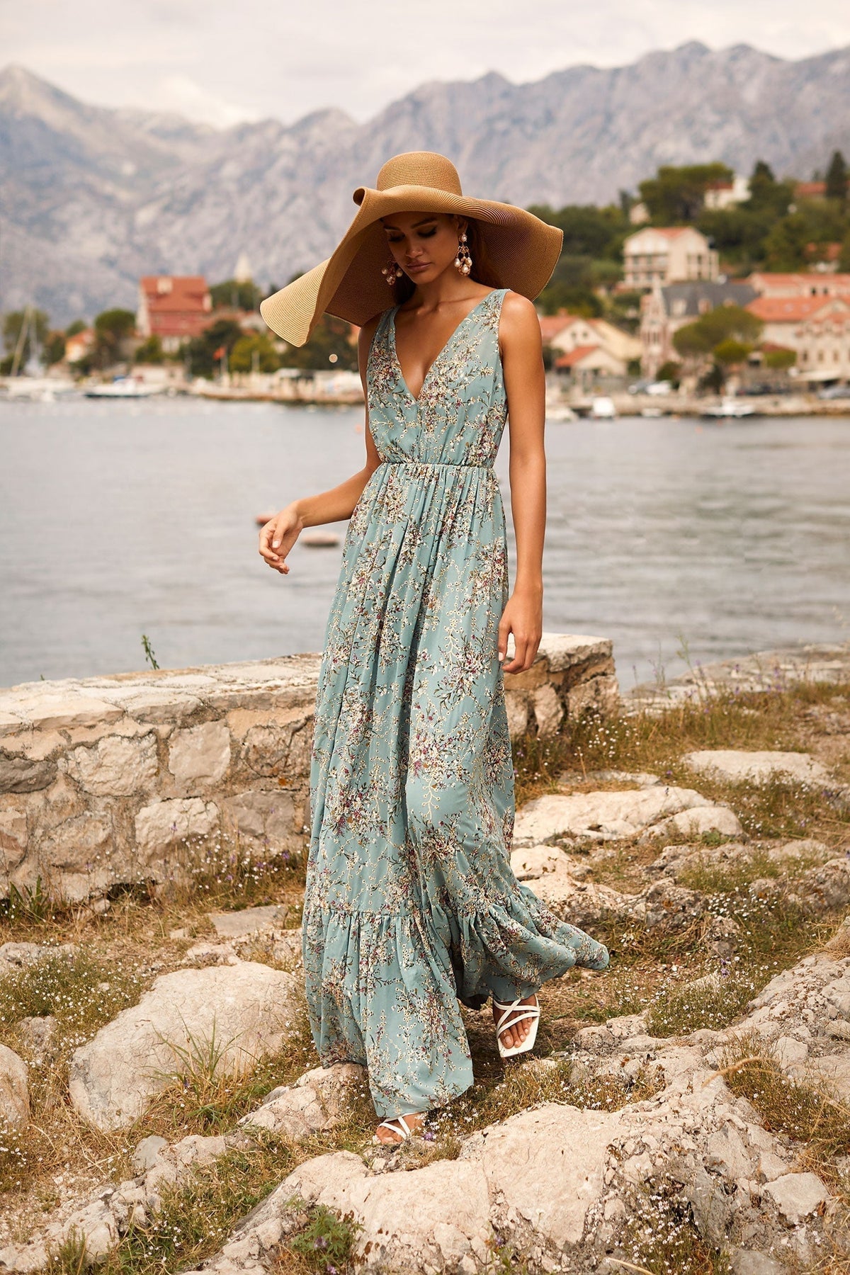 Alamour The Label RTW Maxi Dress Duaa Dress Duaa Teal Maxi Dress | Afterpay | Klarna | Zip Pay