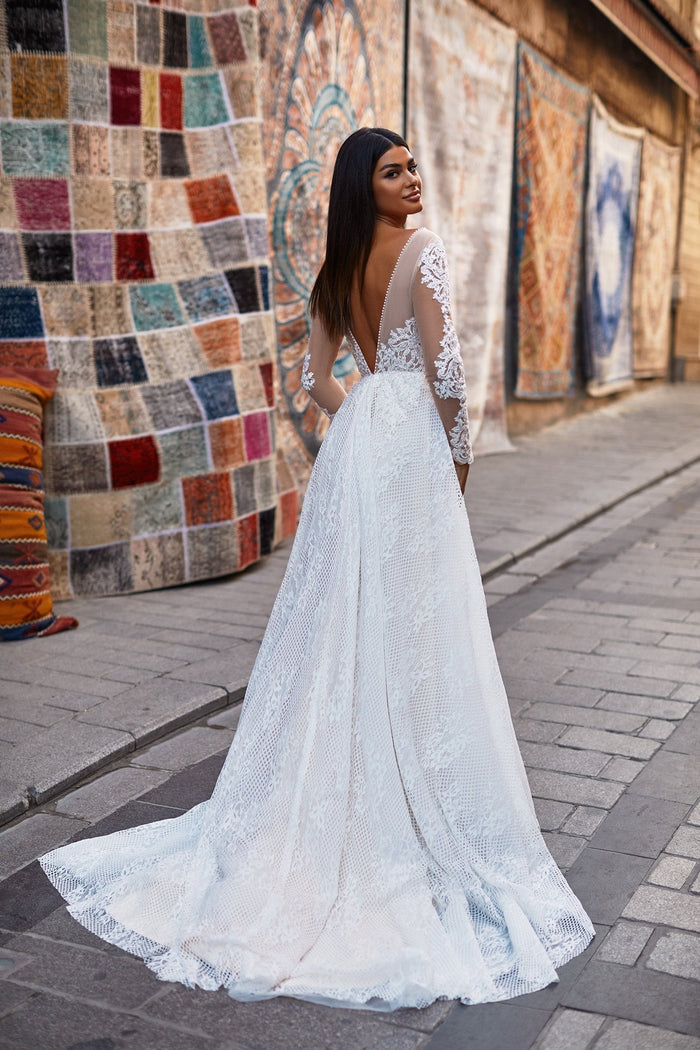 Alamour Made-To-Order MTO Bridal Azra Gown Azra Lace Bridal Gown | Afterpay | Klarna | Zip Pay