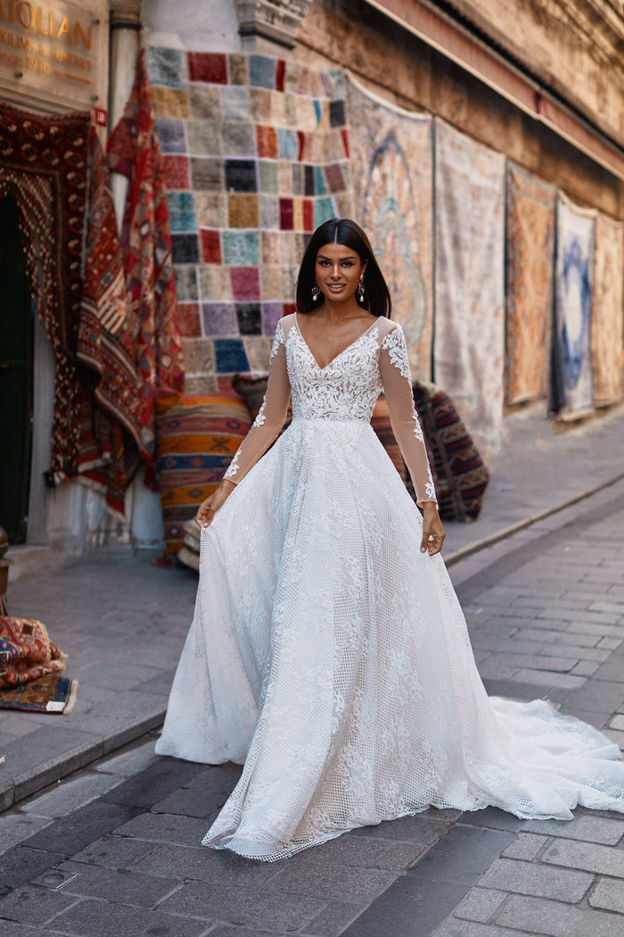 Alamour Made-To-Order MTO Bridal Azra Gown Azra Lace Bridal Gown | Afterpay | Klarna | Zip Pay