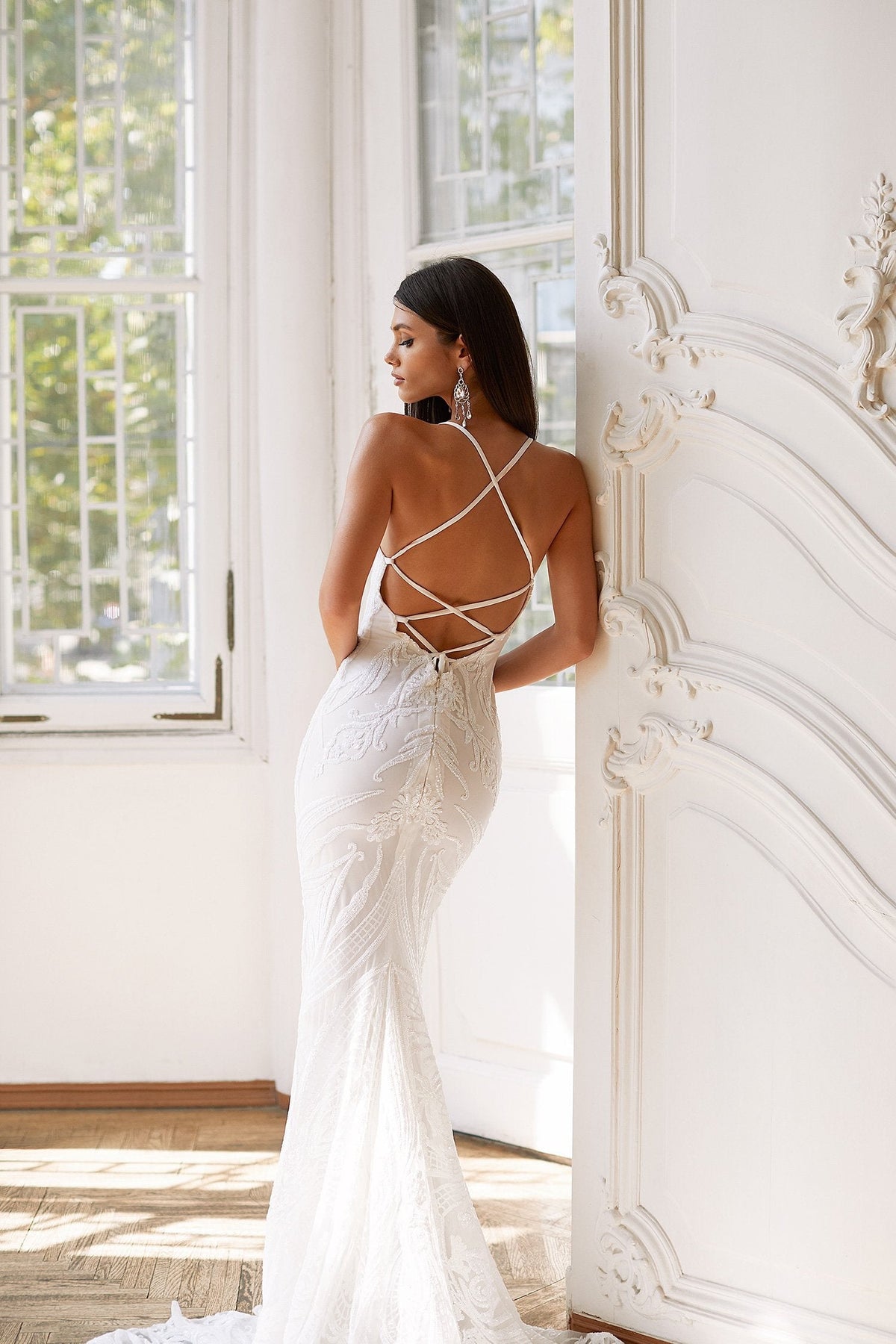 Ciara White Plunge Neck Sequin Gown | Afterpay | Klarna | Zip Pay 7XL Ciara White Plunge Neck Sequin Gown | Afterpay | Klarna | Zip Pay 7XL
