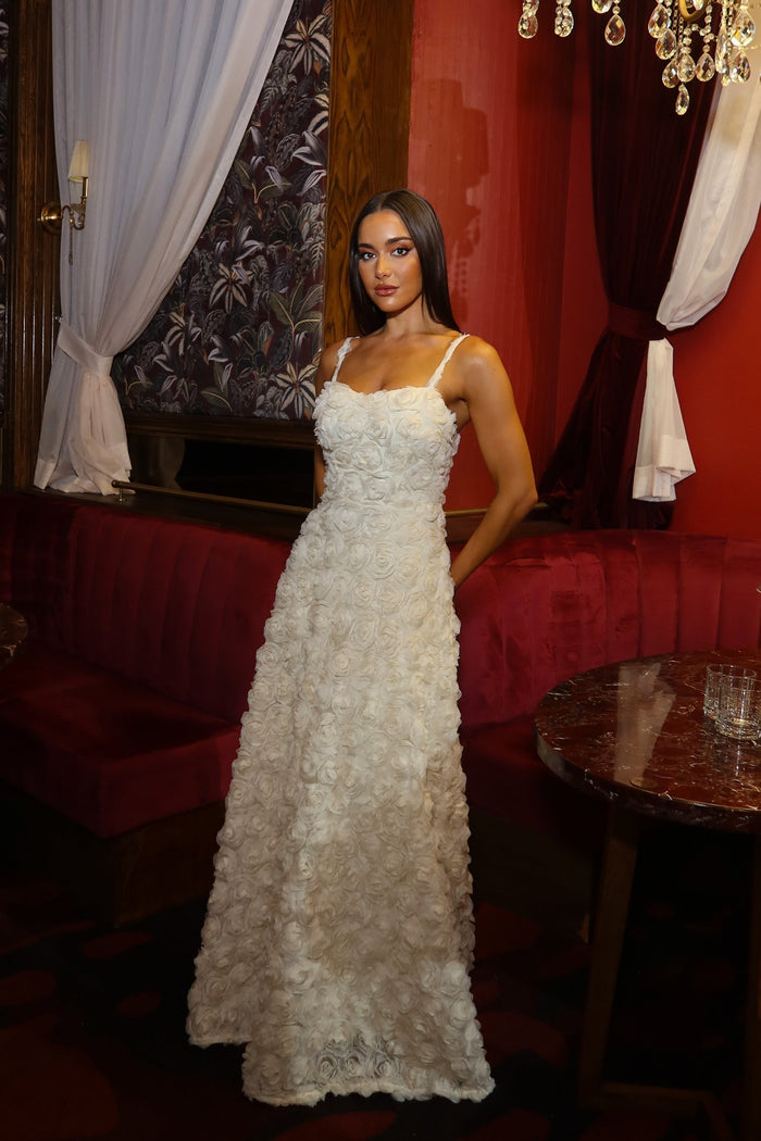 Alamour Made-To-Order MTO 3D Floral Kaida - Floral Kaida Floral Gown | Afterpay | Klarna | Zip Pay