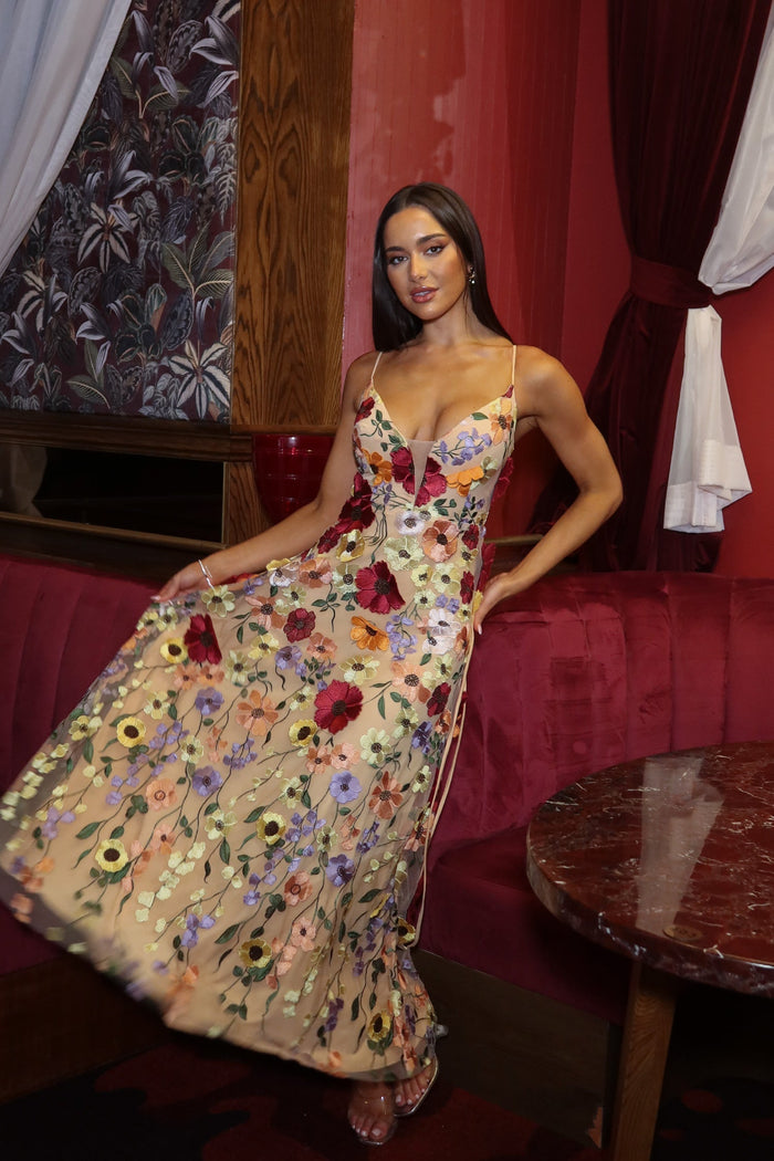 Alamour Made-To-Order MTO 3D Floral Lucy - Floral Lucy Floral Gown | Afterpay | Klarna | Zip Pay
