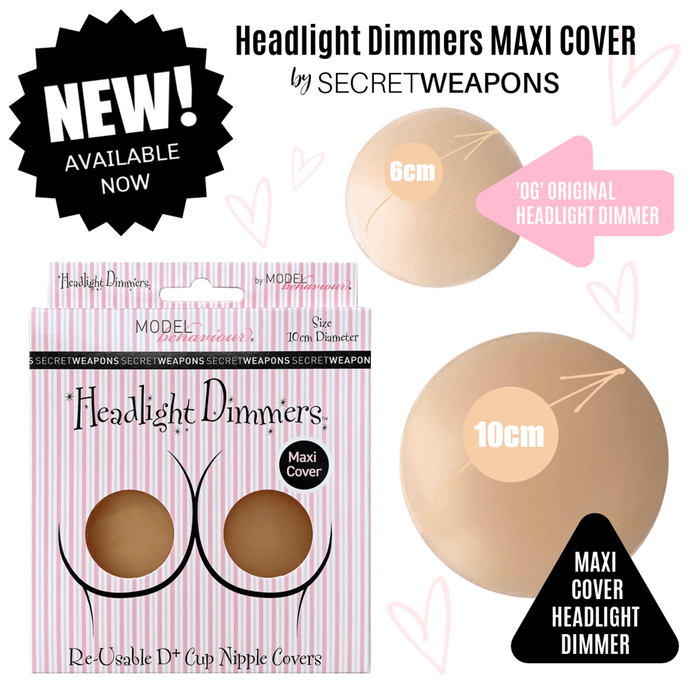 Model Behaviour Intimates Headlight Dimmers (Maxi Cover) - Model Behaviour  Model Behaviour Headlight Dimmers Silicone Nipple Covers