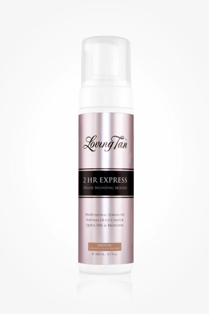 Loving Tan Beauty 2 Hr Express Medium Self Tanning Mousse 200 ml 2 HR Express Medium Self Tanning Mousse 200 ml | Afterpay
