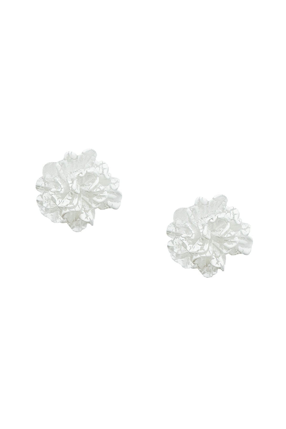 Alamour The Label Earrings Faith White Flower Studs Faith White Flower Studs | Afterpay | Klarna | Zip Pay