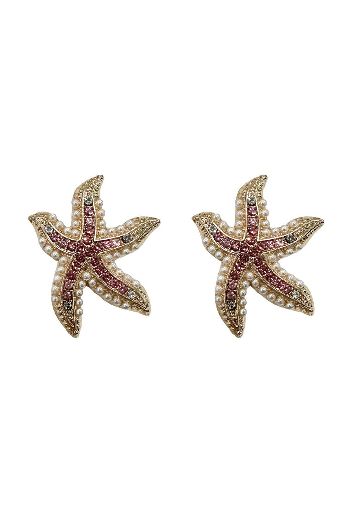 Alamour The Label Earrings Heidi Pink Starfish Earrings Heidi Pink Starfish Earrings | Afterpay | Laybuy | Klarna | Zippay