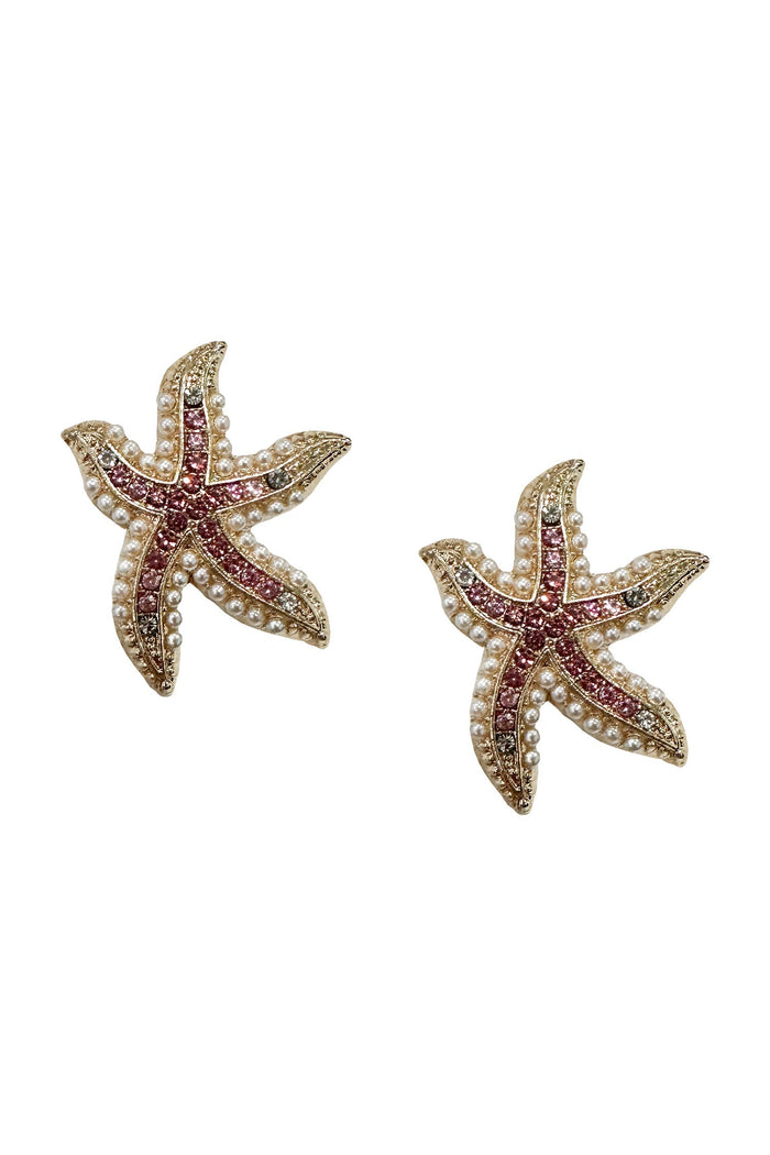 Alamour The Label Earrings Heidi Pink Starfish Earrings Heidi Pink Starfish Earrings | Afterpay | Laybuy | Klarna | Zippay