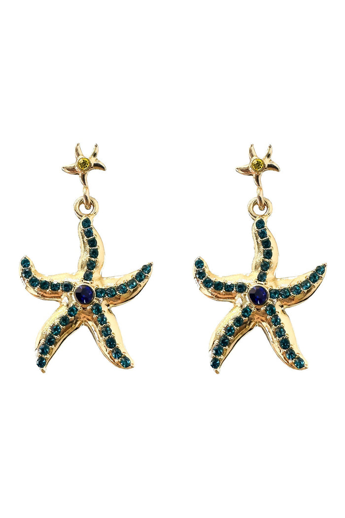 Alamour The Label Earrings Raffaela Blue Starfish Earrings Raffaela Blue Starfish Earrings | Afterpay | Klarna | Zip Pay