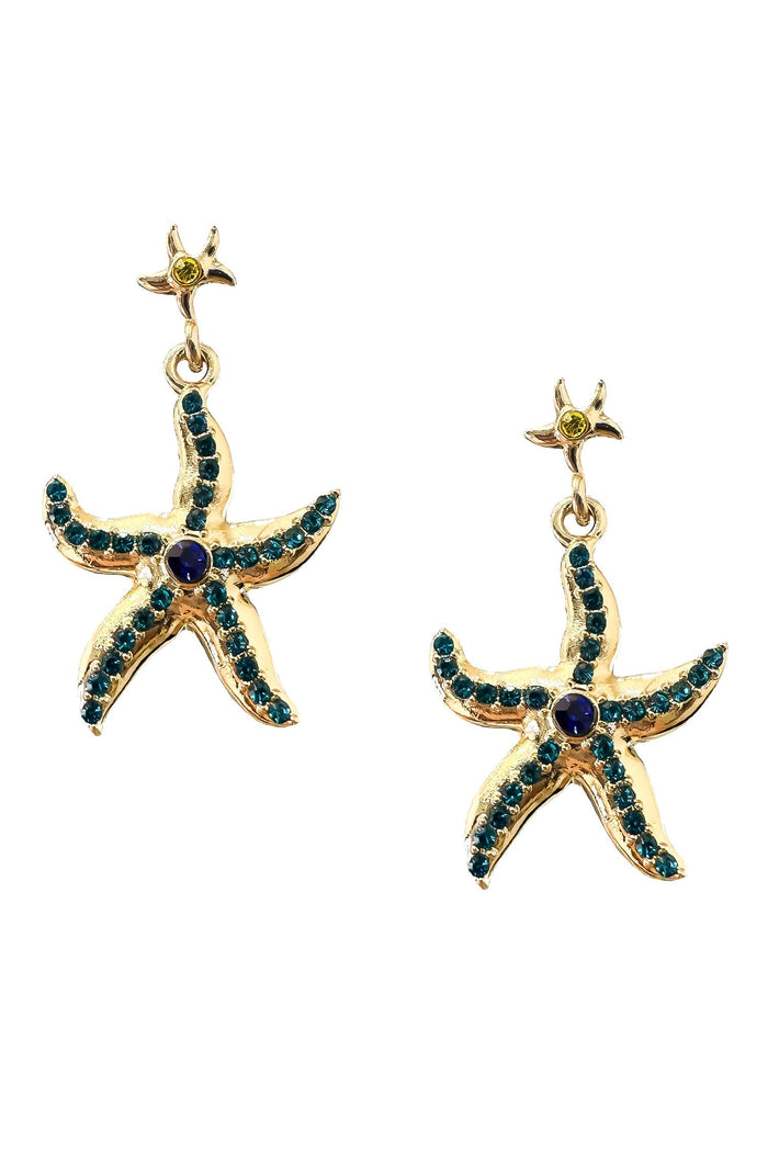 Alamour The Label Earrings Raffaela Blue Starfish Earrings Raffaela Blue Starfish Earrings | Afterpay | Klarna | Zip Pay