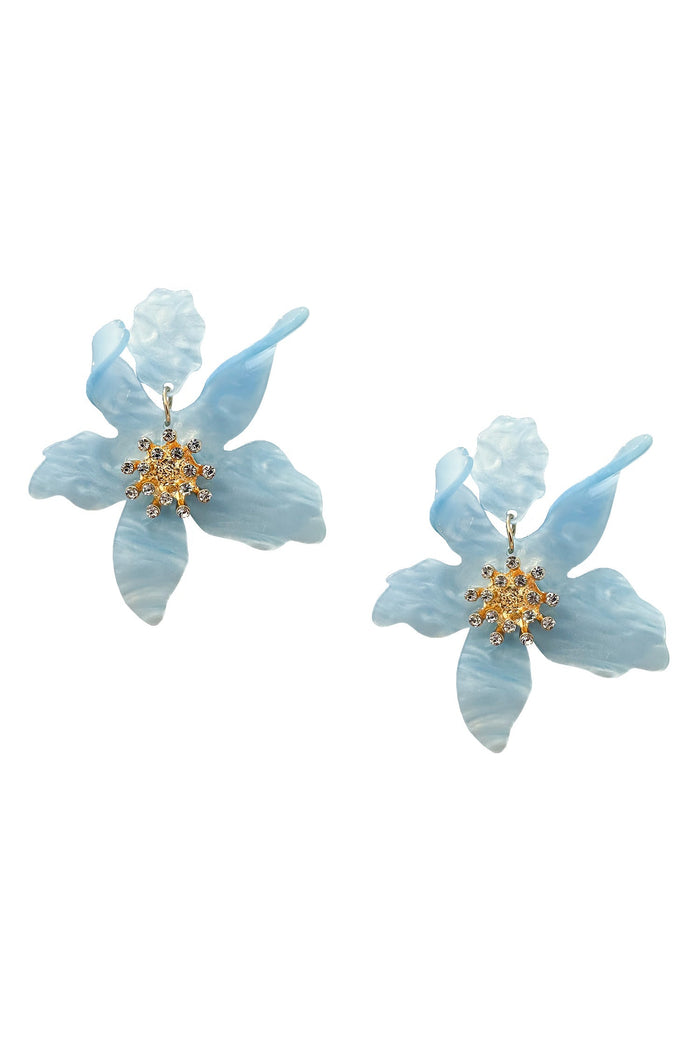 Alamour The Label Earrings Briella Blue Flower Earrings Briella Blue Flower Earrings | Afterpay | Klarna | Zip Pay