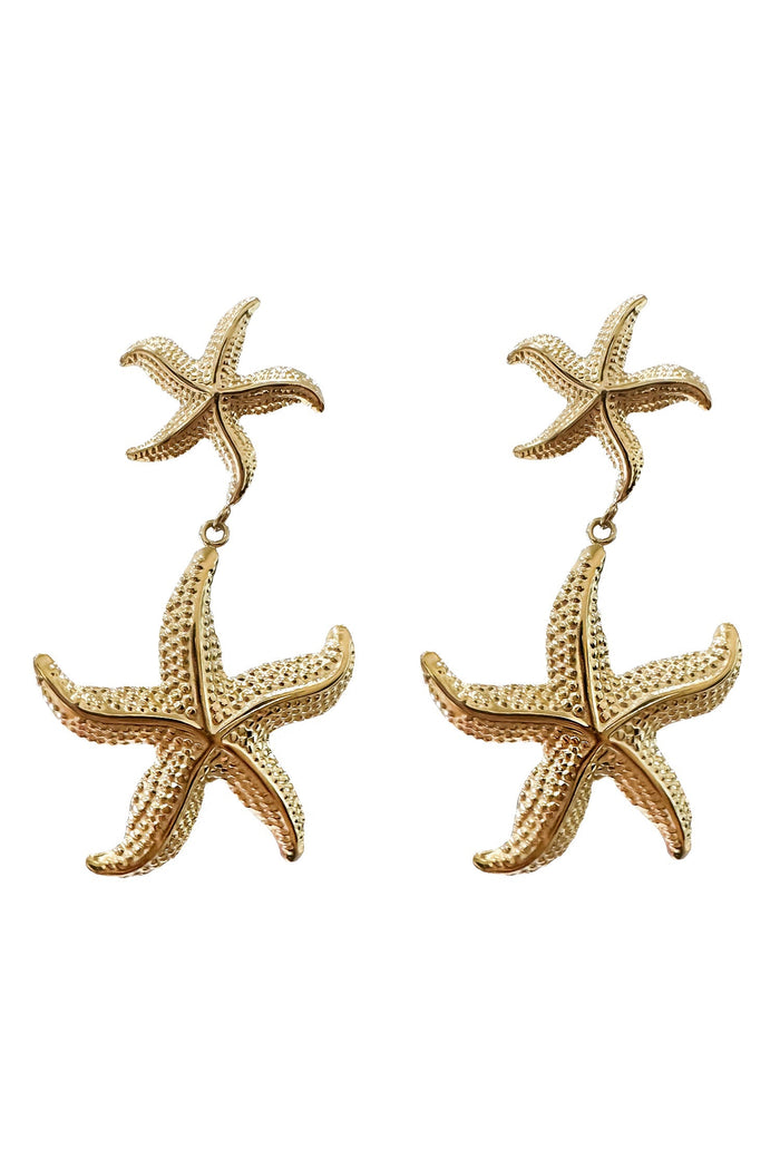 Alamour The Label Earrings Adira Gold Starfish Earrings Adira Gold Starfish Earrings | Afterpay | Klarna | Zip Pay