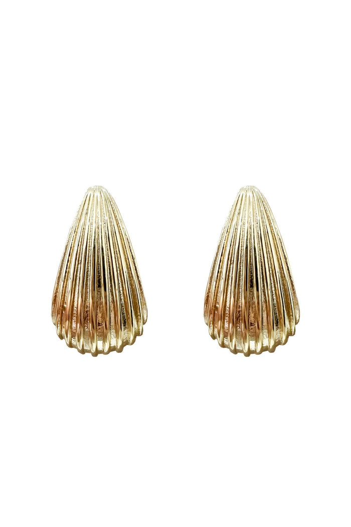 Alamour The Label Earrings Susanna Gold Earrings Susanna Gold Toned Earrings | Afterpay | Klarna | Zip Pay