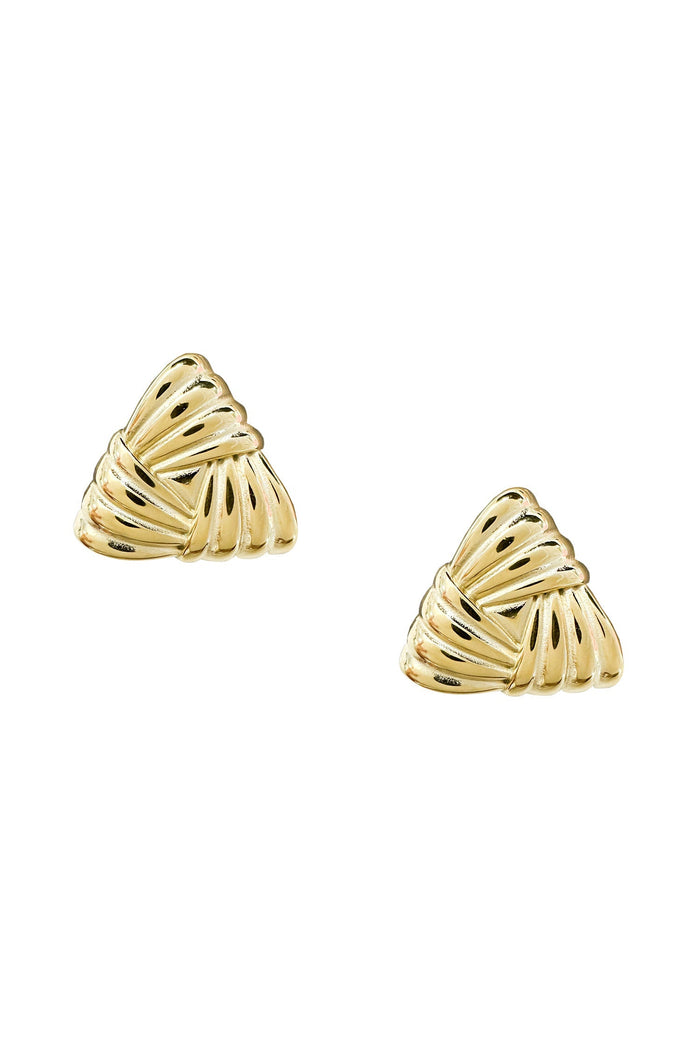Alamour The Label Earrings Elyse Gold Triangle Earrings Elyse Gold Triangle Drop Earrings | Afterpay | Klarna | Zip Pay