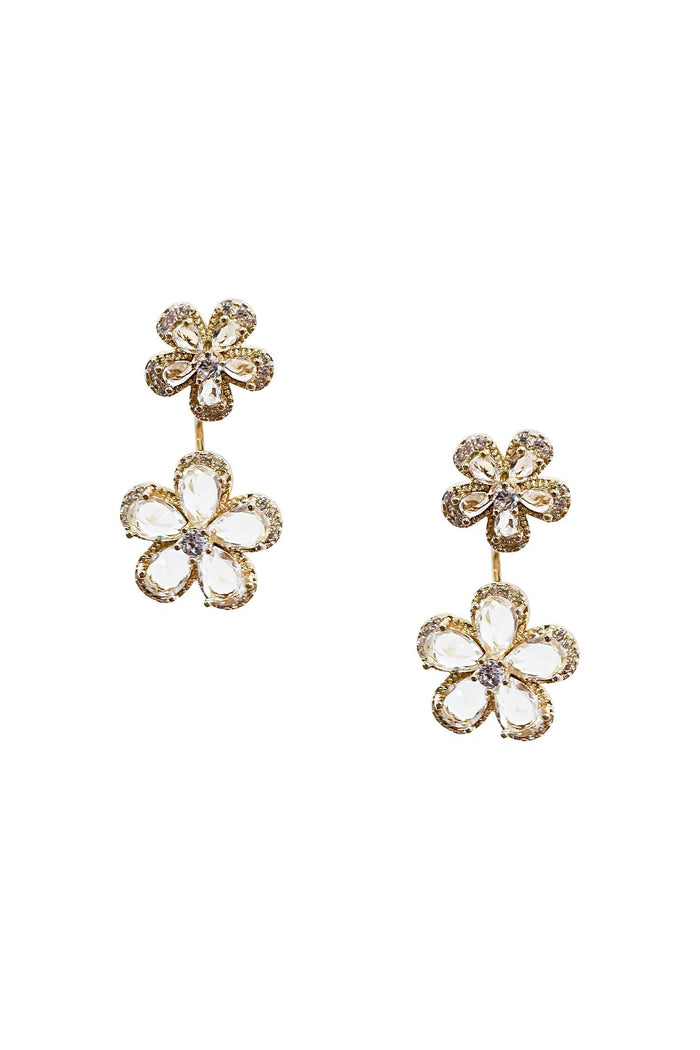 Alamour The Label Earrings Blina Gold Flower Earrings Blina Gold Flower Earrings | Afterpay | Klarna | Zip Pay