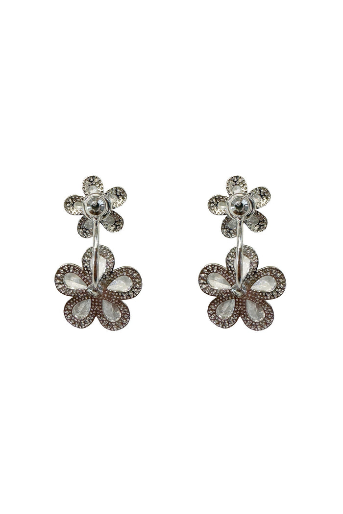 Alamour The Label Earrings Blina Silver Flower Earrings Blina Silver Flower Earrings | Afterpay | Klarna | Zip Pay