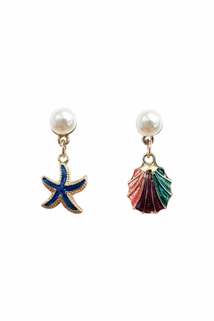 Alamour The Label Earrings Stella Asymmetrical Starfish Earrings Stella Asymmetrical Starfish Earrings | Afterpay | Klarna | Zip Pay