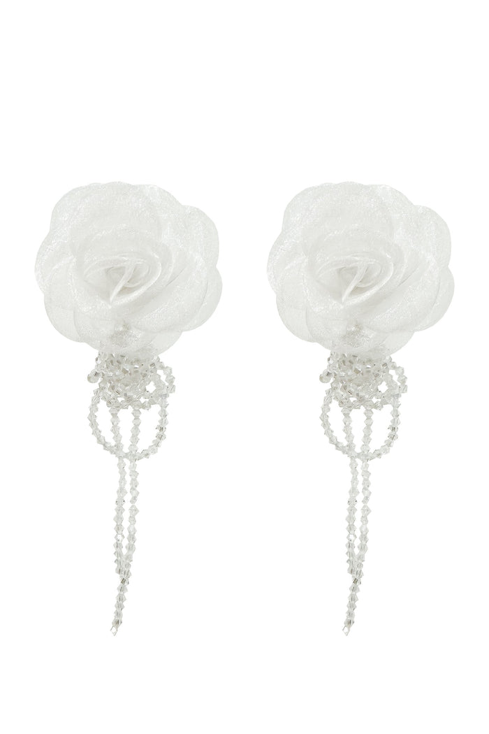 Alamour The Label Earrings Ciana White Flower Earrings Ciana White Flower Earrings | Afterpay | Laybuy | Klarna | Zippay