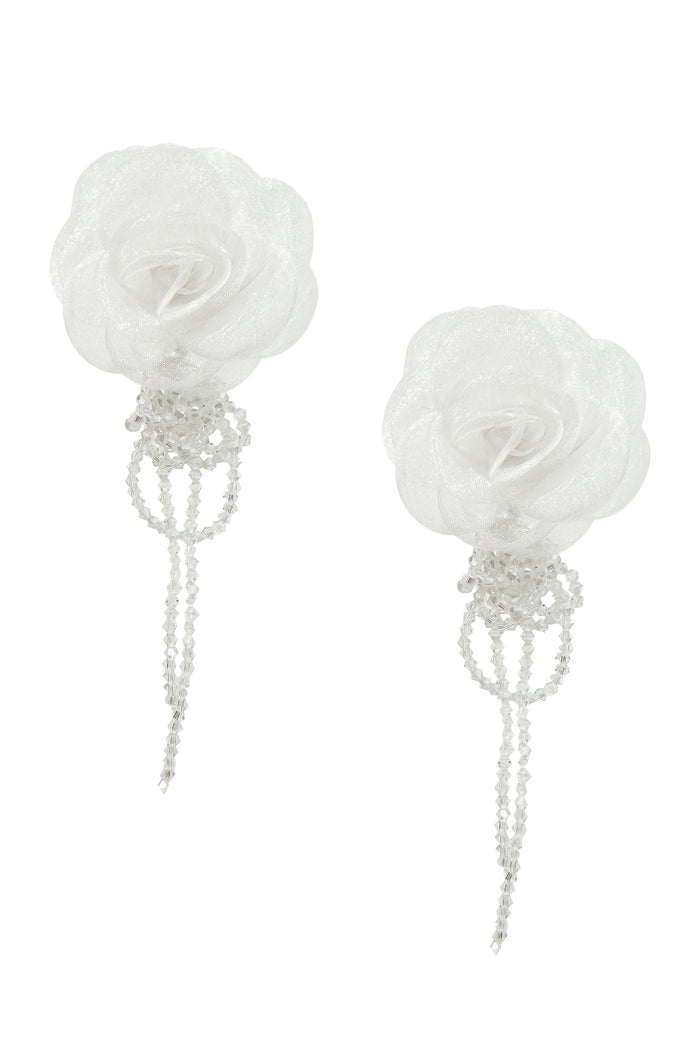 Alamour The Label Earrings Ciana White Flower Earrings Ciana White Flower Earrings | Afterpay | Laybuy | Klarna | Zippay