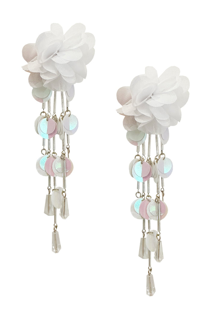 Alamour The Label Earrings Anita White Earrings Anita White Statement Earrings | Afterpay | Laybuy | Klarna
