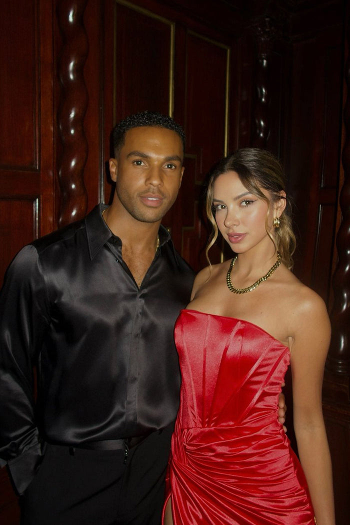 Alamour Made-To-Order MTO Maxi Dress Lanetta - Red Lanetta Red Gown | Afterpay | Klarna | Zip Pay