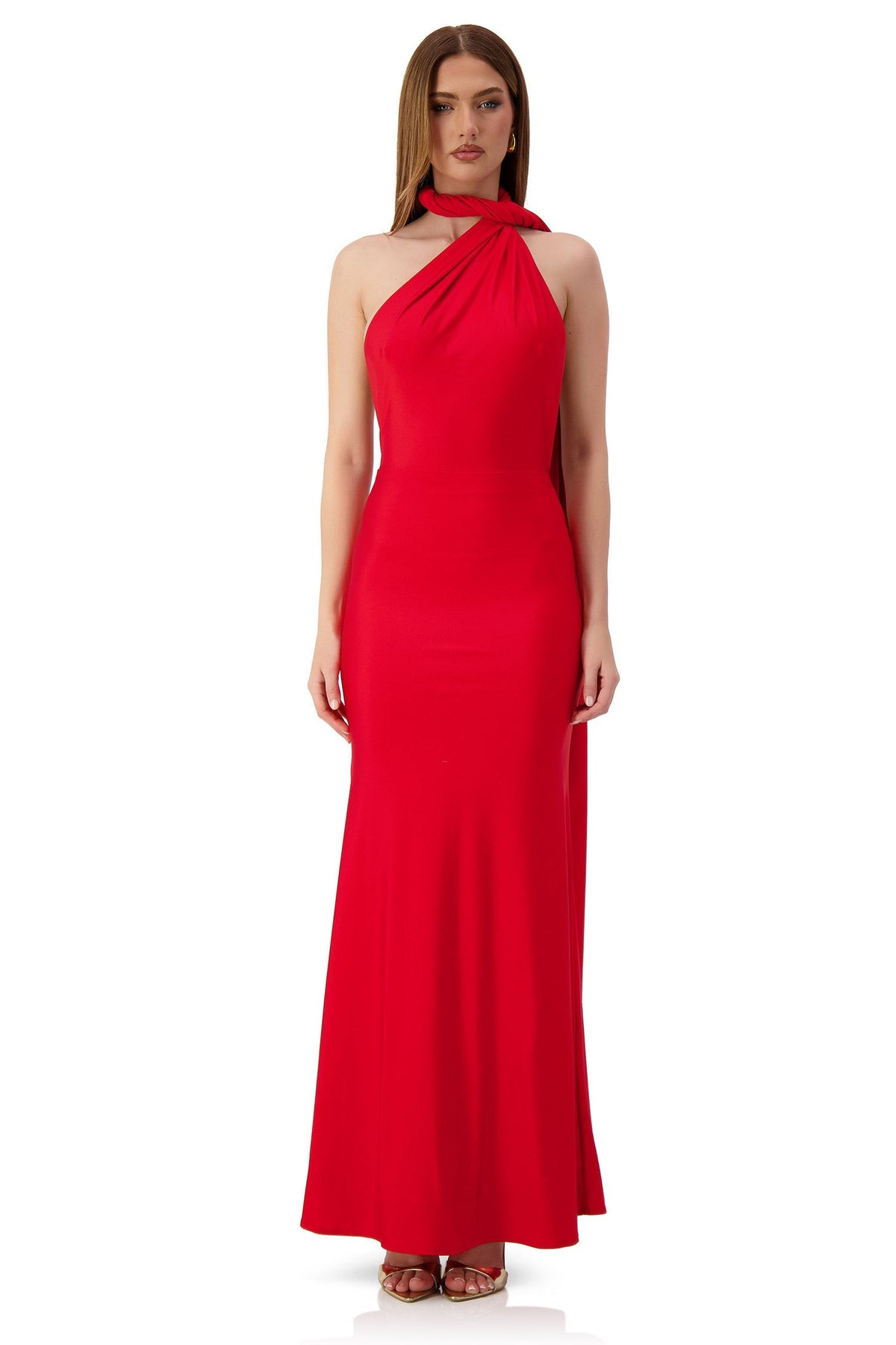Alamour Made-To-Order MTO Maxi Dress Miley - Red Miley Red Gown | Afterpay | Klarna | Zip Pay