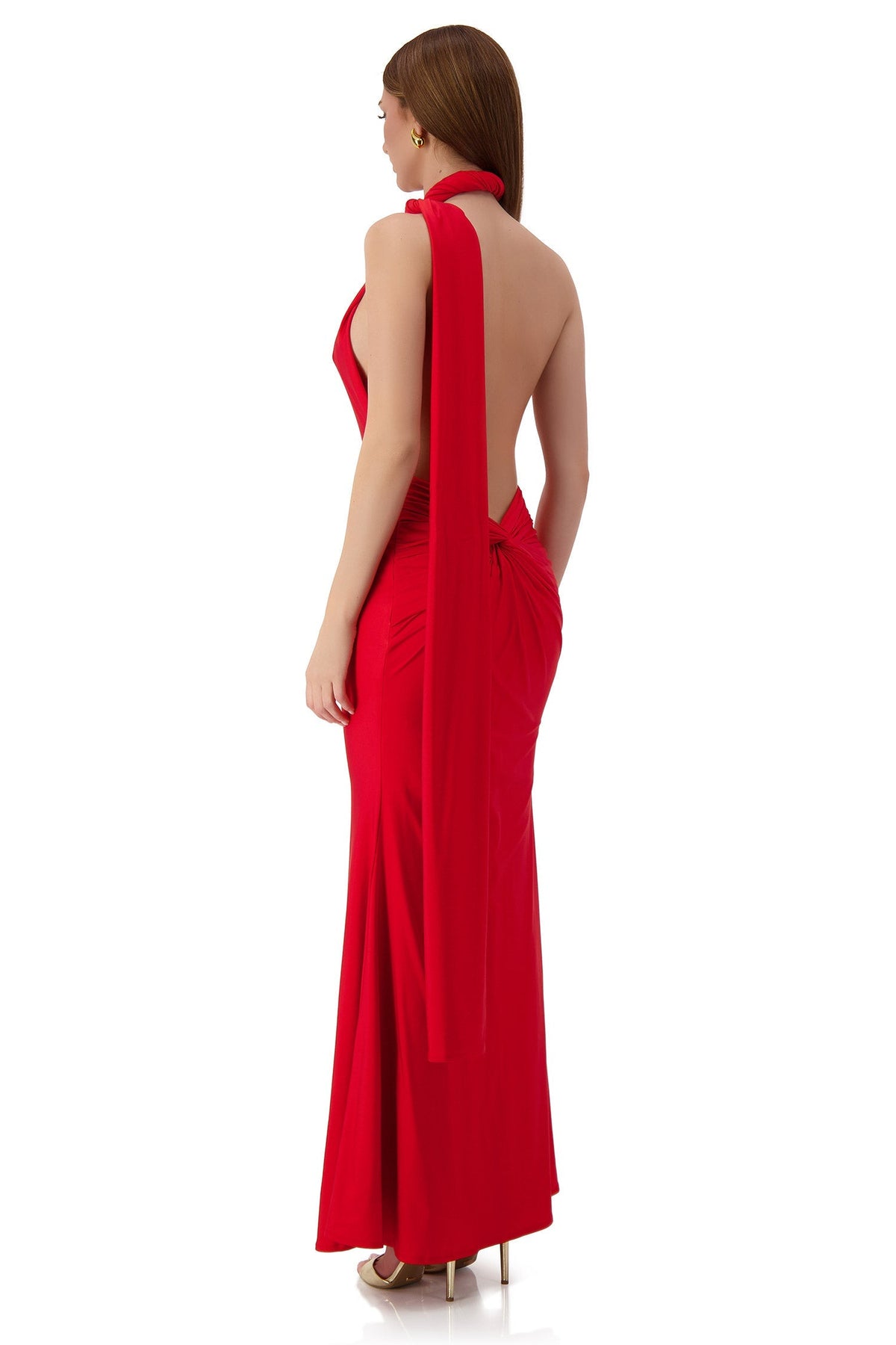 Alamour Made-To-Order MTO Maxi Dress Miley - Red Miley Red Gown | Afterpay | Klarna | Zip Pay