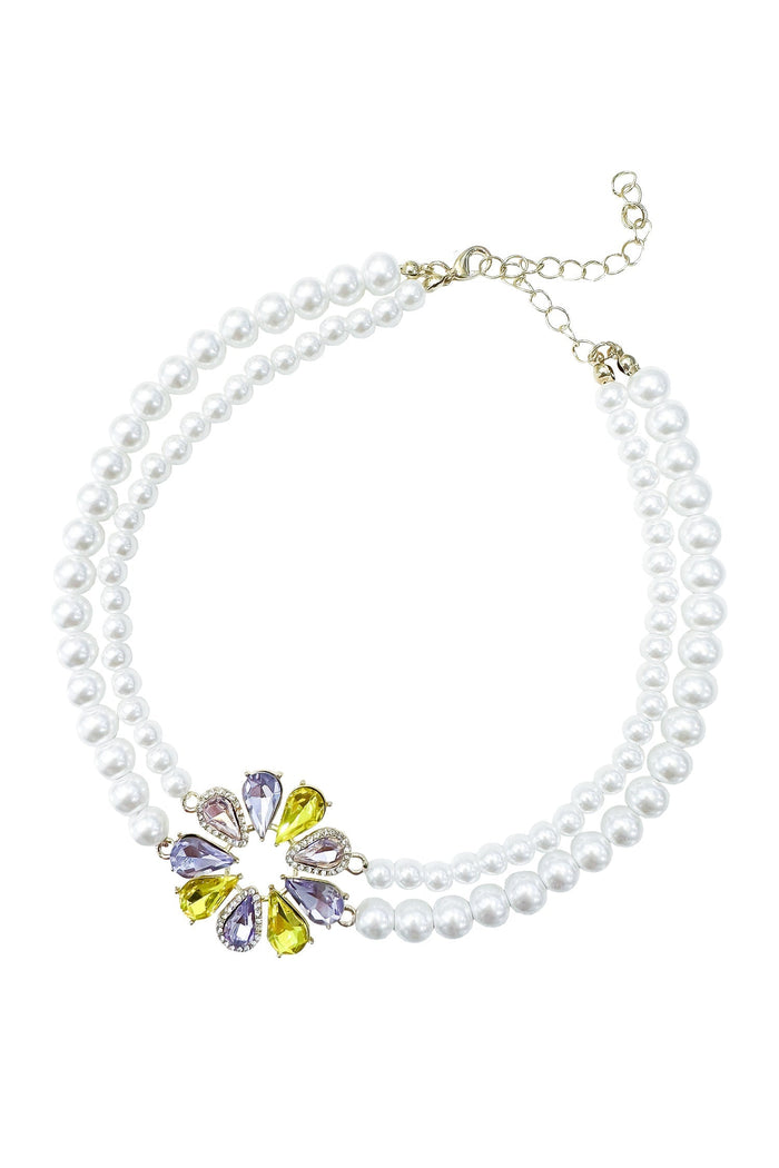 Alamour The Label Necklaces Bella Pearl Necklace Bella Double Pearl Chain Necklace | Afterpay | Laybuy | Klarna