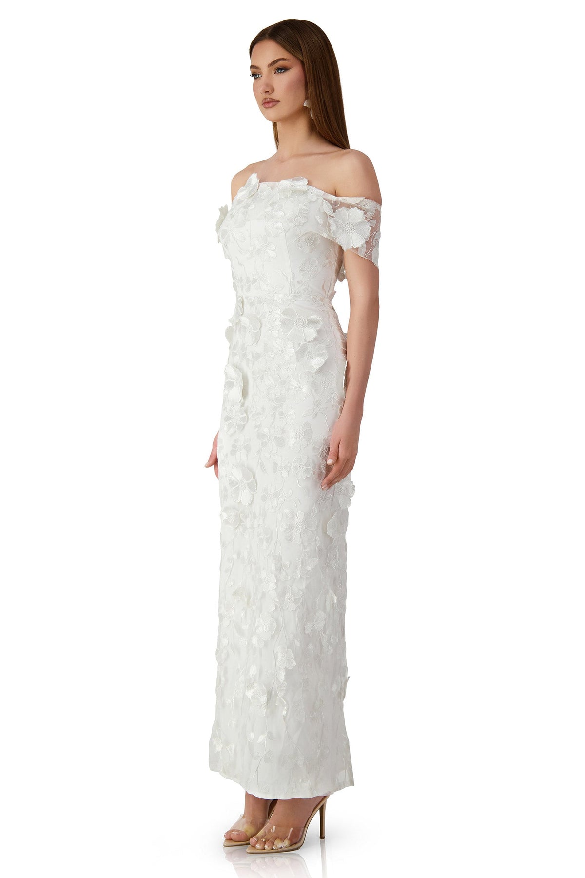 Alamour Made-To-Order MTO 3D Floral Vivien - Floral Vivien Floral Gown | Afterpay | Klarna | Zip Pay