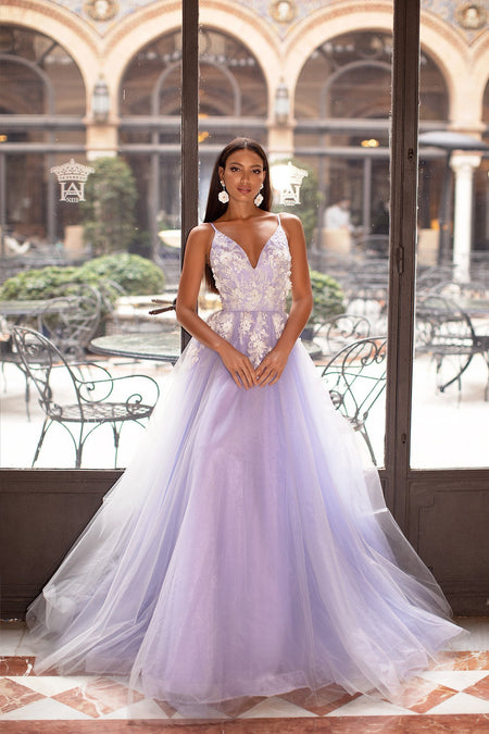 Kailani Tulle Gown - Lilac